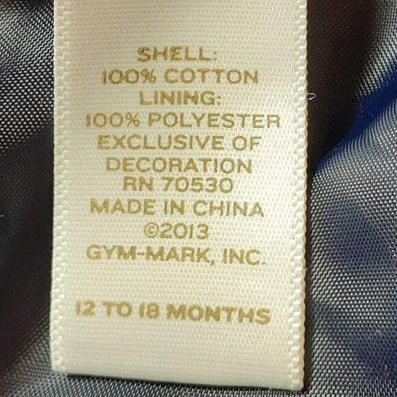 Janie & Jack Ornate Navy Opera Dress 12-18M‎ - Picture 10 of 10